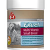 "8 in 1"  Excel Daily Multi-Vitamin Adult Dog Small Breed  -  70 таб