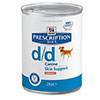 Hill’s Prescription Diet™ d/d™ Canine Salmon (консервы) - набор 5 банок х 370 г